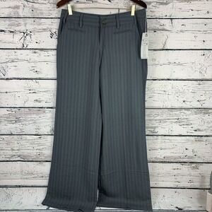 Nanette Lepore Black Dress Wool Blend Slacks Women's‎ [Size10] Made in USA NWT